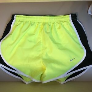 nike shorts neon